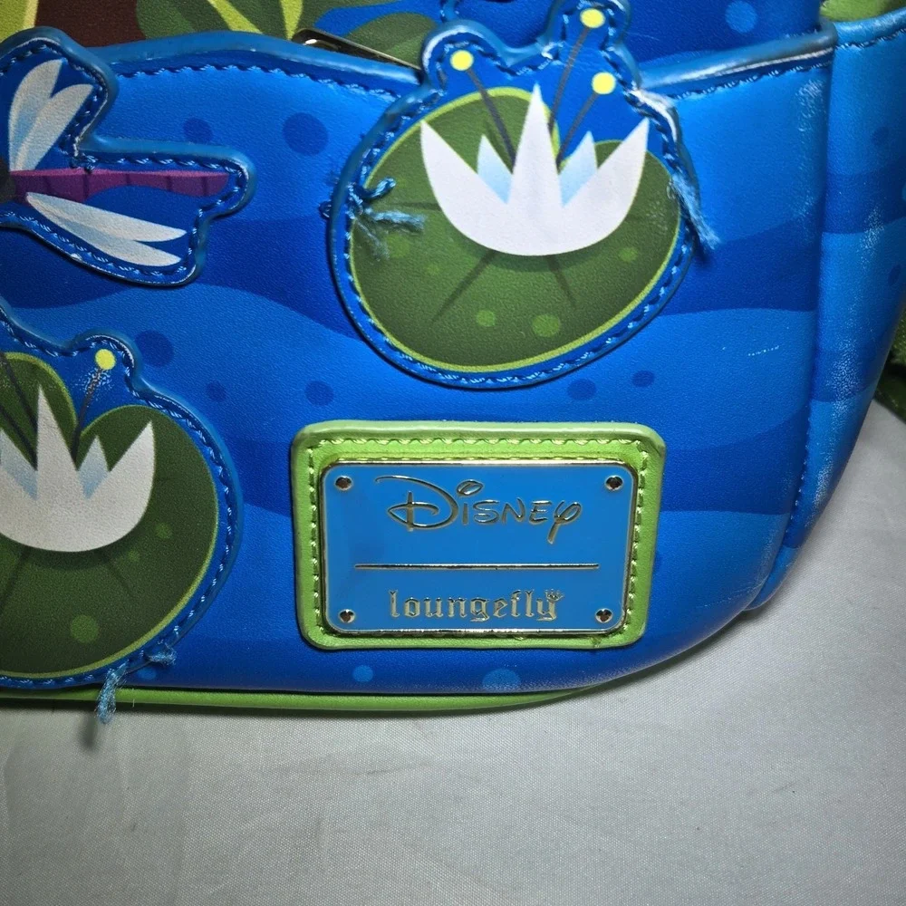Disney Loungefly Kermit Rainbow Connection The Muppets Mini Backpack w/Wallet
